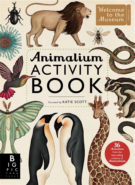 Book cover for Animalium Activity Book