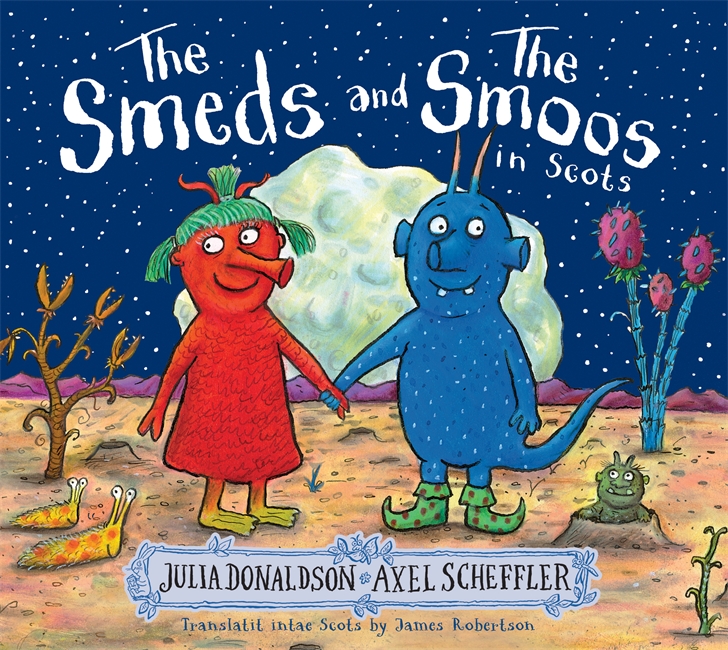Book cover for The Smeds and the Smoos in Scots