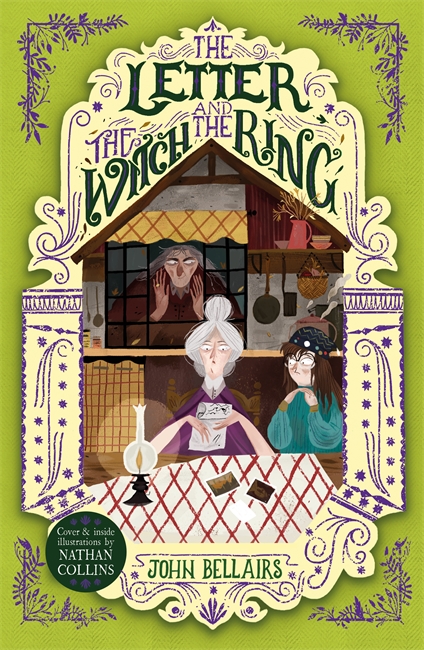 Book cover for The Letter, the Witch and the Ring - The House With a Clock in Its Walls 3