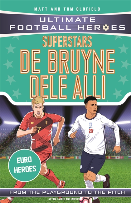 Book cover for De Bruyne / Alli (Ultimate Football Heroes) - UEFA Euro edition