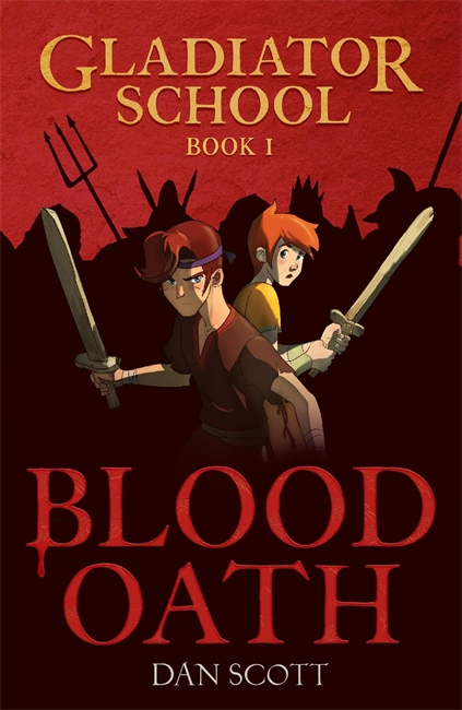 Book cover for Gladiator School 1: Blood Oath
