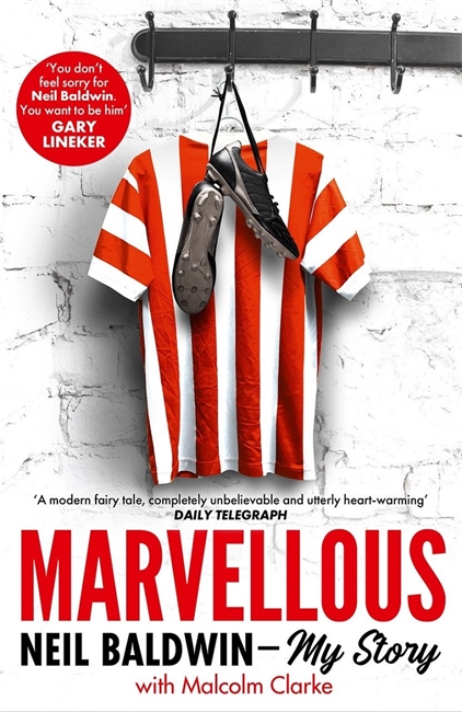 Book cover for Marvellous: Neil Baldwin - My Story