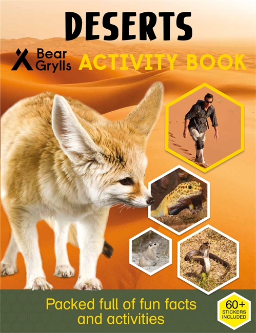 Book cover for Bear Grylls Sticker Activity: Desert