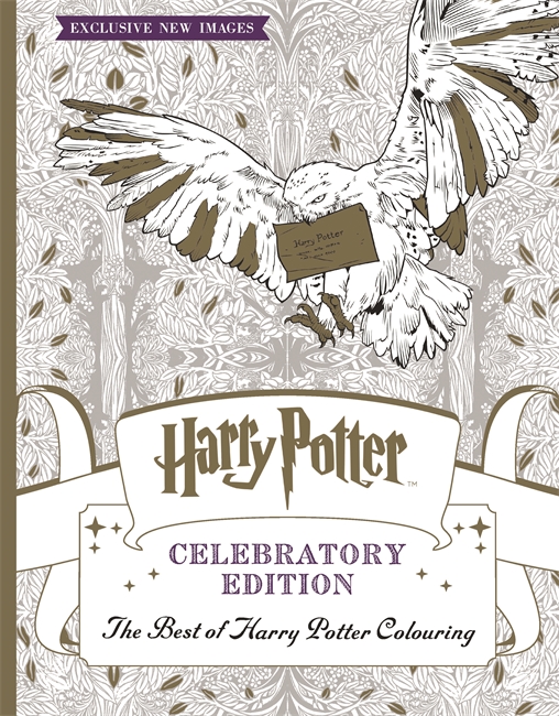 Book cover for Harry Potter Colouring Book Celebratory Edition