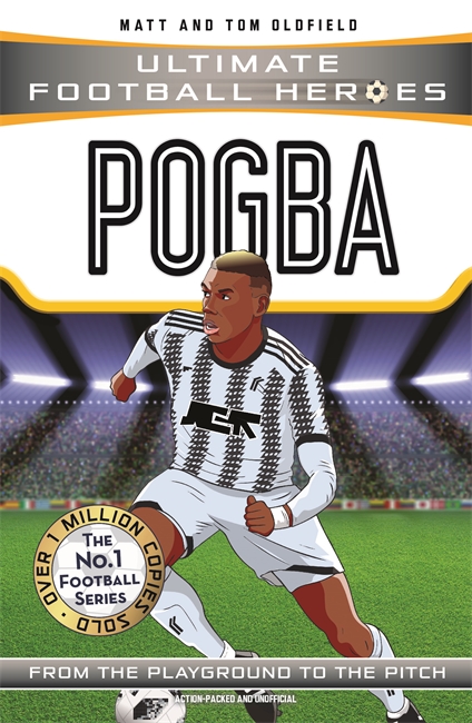 Book cover for Pogba (Ultimate Football Heroes - the No. 1 football series)