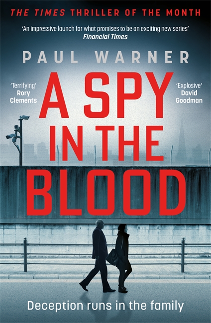 Book cover for A Spy in the Blood
