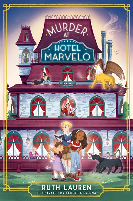 Book cover for Murder at Hotel Marvelo