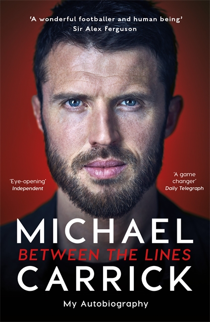 Book cover for Michael Carrick: Between the Lines