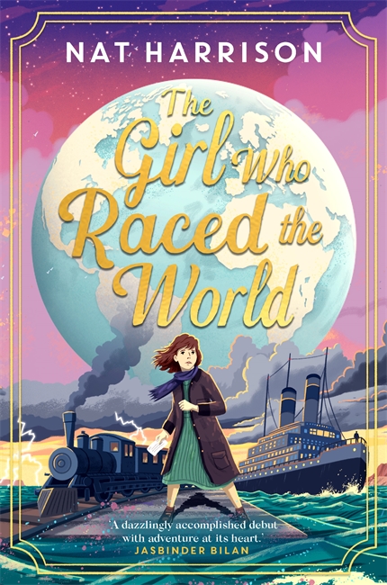 Book cover for The Girl Who Raced the World