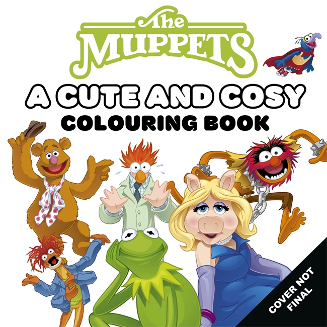 Book cover for Disney The Muppets: A Cute and Cosy Colouring Book