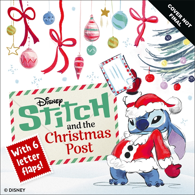 Book cover for Disney Stitch and the Christmas Post
