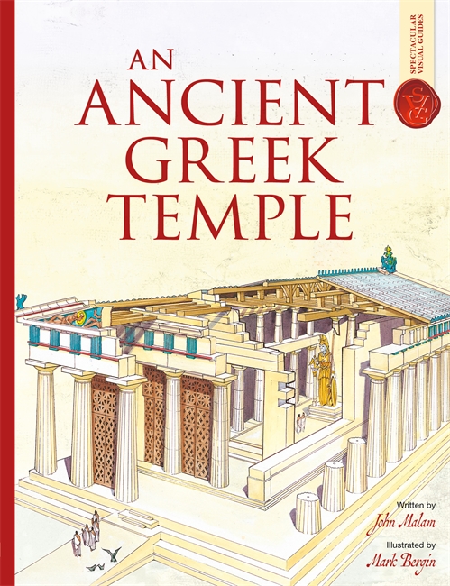 Book cover for Ancient Greek Temple: Spectacular Visual Guides