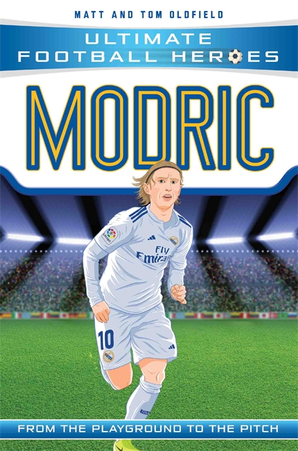 Book cover for Modric (Ultimate Football Heroes - the No. 1 football series)