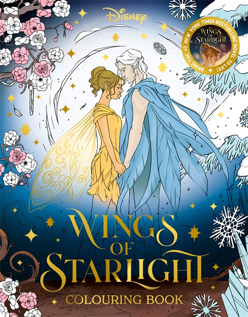 Book cover for Disney Wings of Starlight Colouring Book