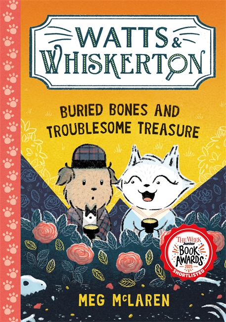 Book cover for Watts & Whiskerton: Buried Bones and Troublesome Treasure