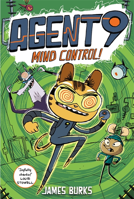 Book cover for Agent 9: Mind Control!