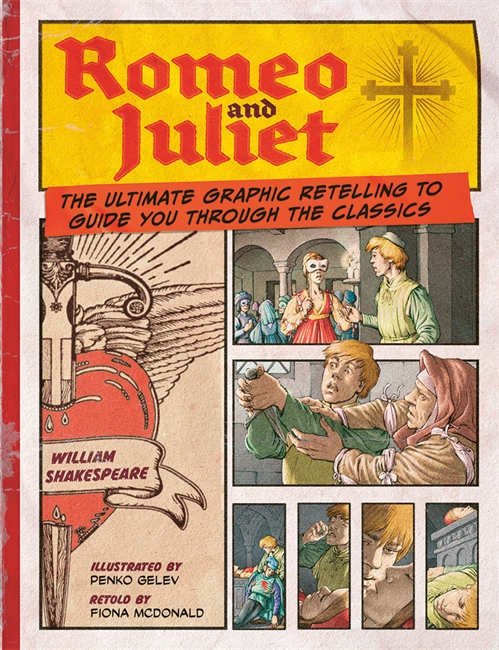 Book cover for Classic Comics: Romeo and Juliet