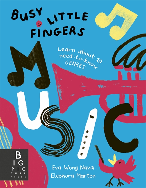 Book cover for Busy Little Fingers: Music