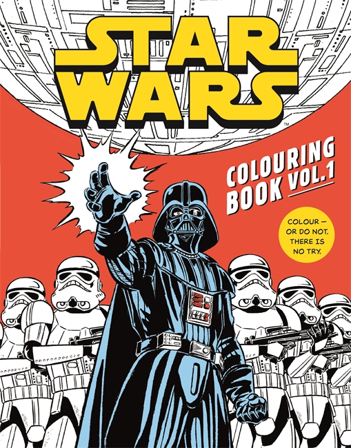 Book cover for Star Wars Colouring Book Volume 1