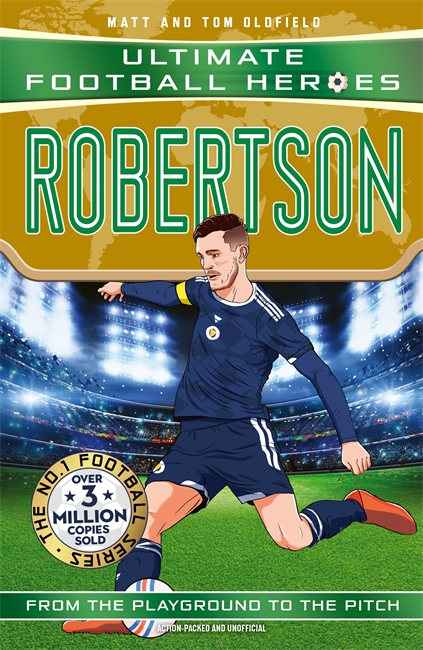 Book cover for Ultimate Football Heroes: Robertson (Super Stoppers 8)