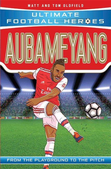 Book cover for Aubameyang (Ultimate Football Heroes - the No. 1 football series)