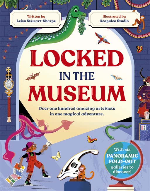 Book cover for Locked in the Museum