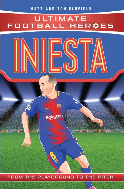 Book cover for Iniesta (Ultimate Football Heroes - the No. 1 football series)