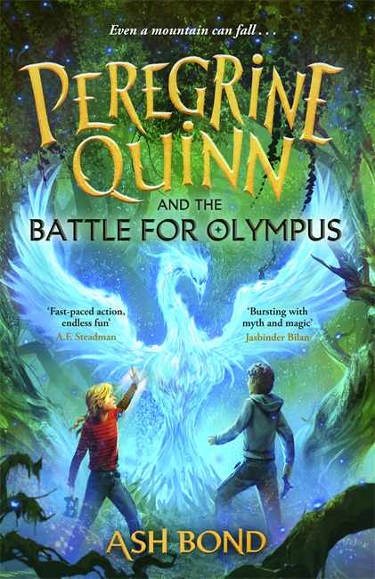Book cover for Peregrine Quinn and the Battle for Olympus (Volume 3)