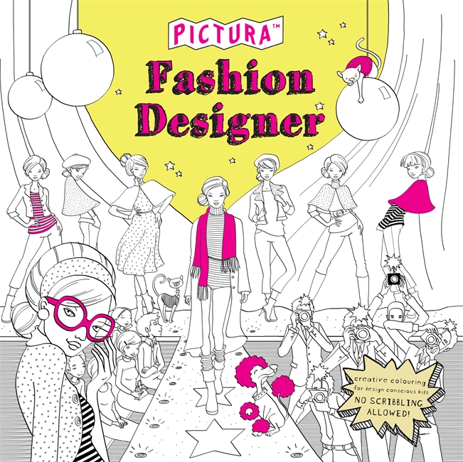 Book cover for Pictura Puzzles: Fashion Designer