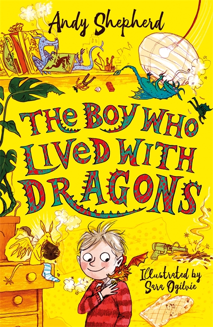 Book cover for The Boy Who Lived with Dragons (The Boy Who Grew Dragons 2)