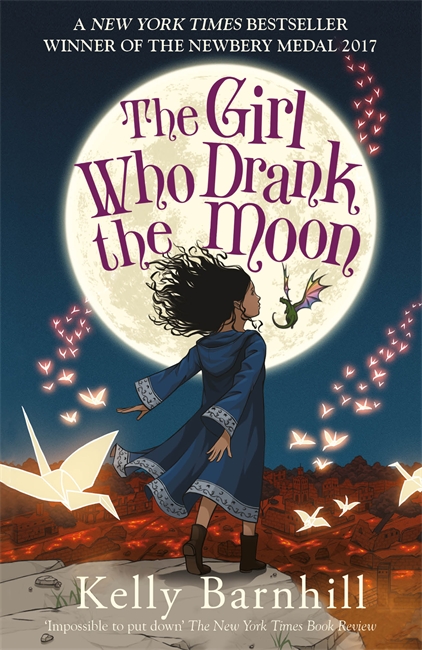 Book cover for The Girl Who Drank the Moon