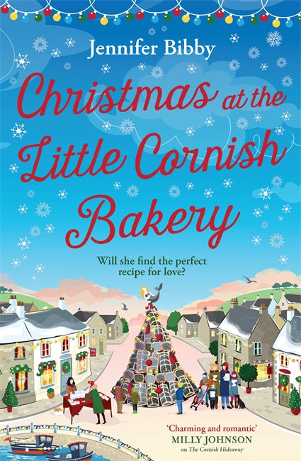 Book cover for Christmas at the Little Cornish Bakery