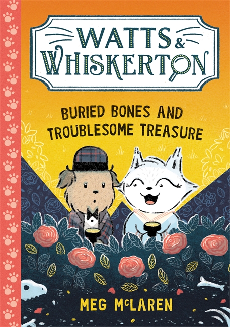 Book cover for Watts & Whiskerton: Buried Bones and Troublesome Treasure
