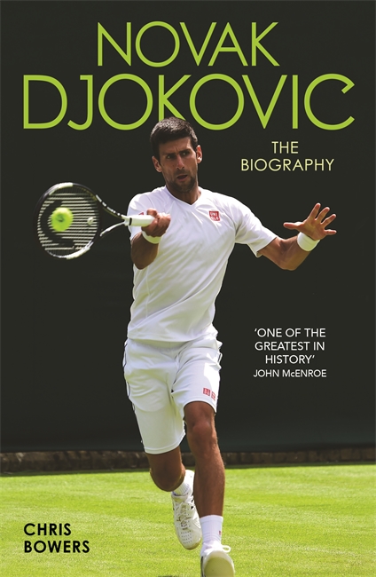 Book cover for Novak Djokovic - The Biography