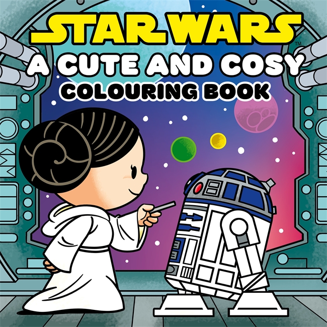 Book cover for Star Wars: A Cute and Cosy Colouring Book