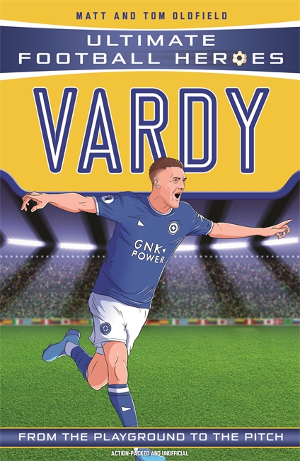 Book cover for Vardy (Ultimate Football Heroes - the No. 1 football series)