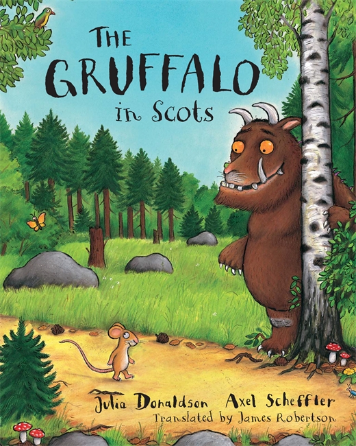 Book cover for The Gruffalo in Scots