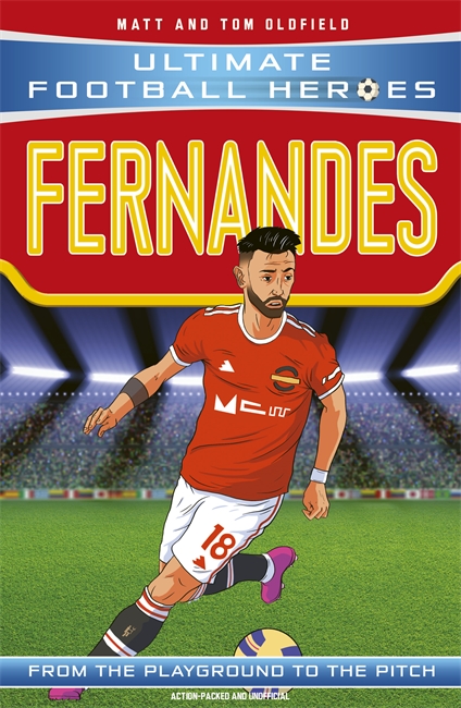 Book cover for Bruno Fernandes (Ultimate Football Heroes - the No. 1 football series)