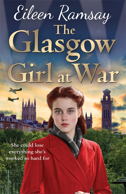 Book cover for The Glasgow Girl at War