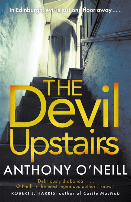 Book cover for The Devil Upstairs