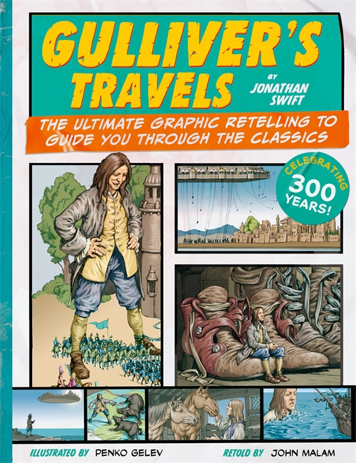 Book cover for Classic Comics: Gulliver's Travels