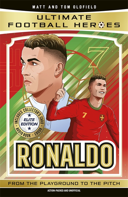 Book cover for Ultimate Football Heroes: Ronaldo (Elite Edition)
