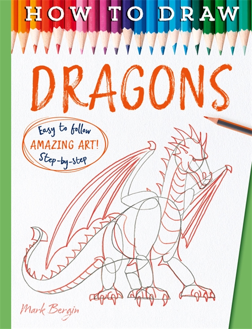 Book cover for How To Draw Dragons