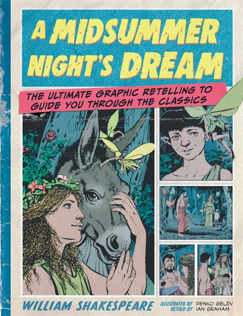 Book cover for Classic Comics: A Midsummer Night's Dream
