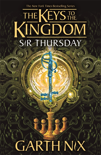 Book cover for Sir Thursday: The Keys to the Kingdom 4