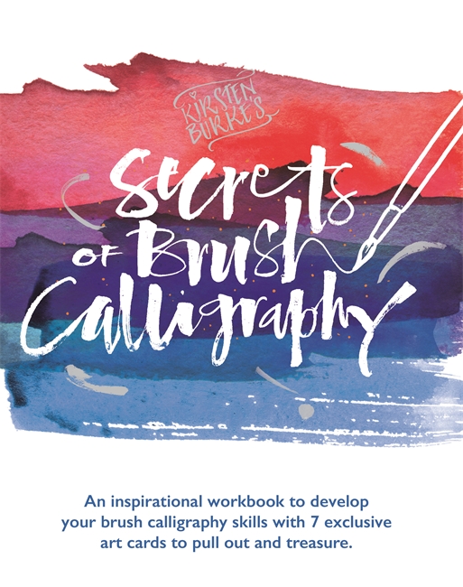 Book cover for Kirsten Burke's Secrets of Brush Calligraphy
