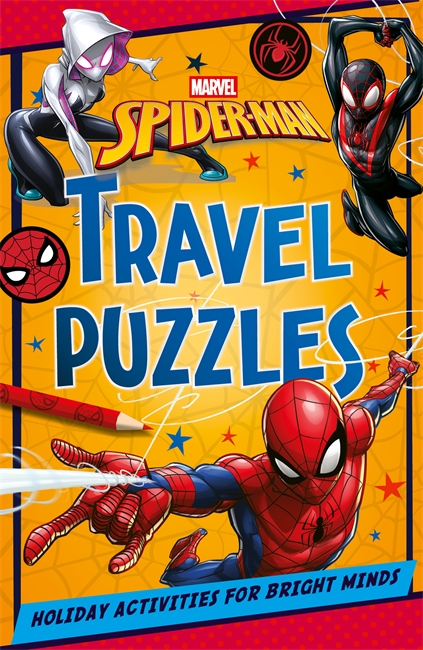 Book cover for Spider-Man Travel Puzzles