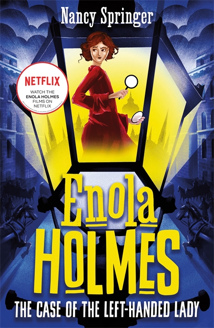 Book cover for Enola Holmes 2: The Case of the Left-Handed Lady