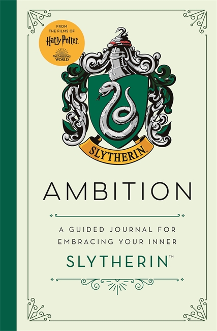 Book cover for Harry Potter Slytherin Guided Journal : Ambition
