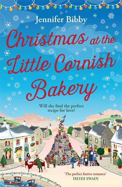 Book cover for Christmas at the Little Cornish Bakery
